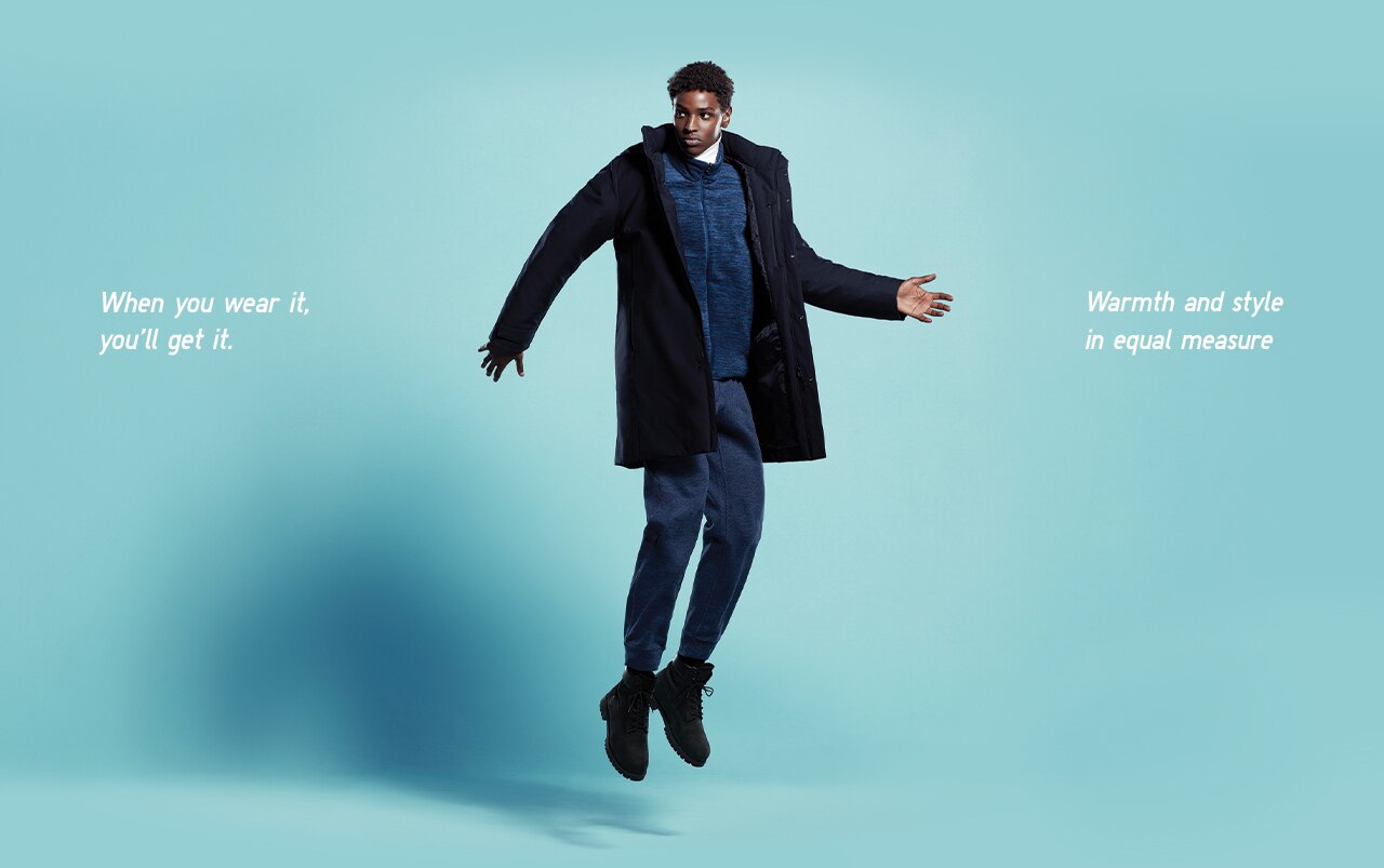 Hybrid Down Coat Details