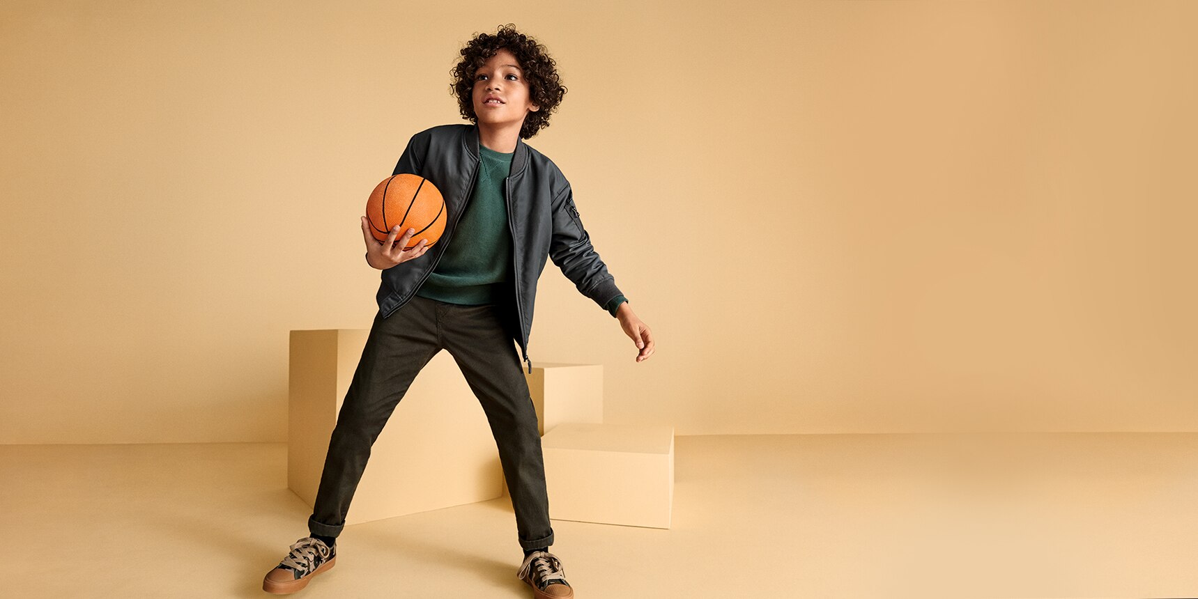 KIDS Stretch Warm-Lined Pants