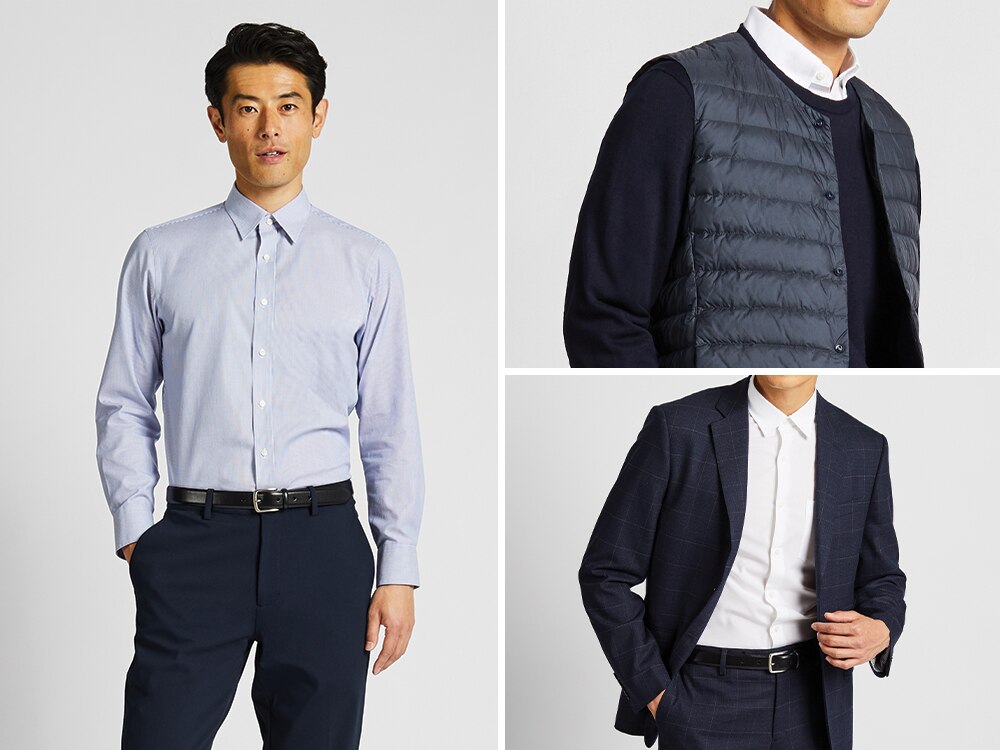 men easy care shirts