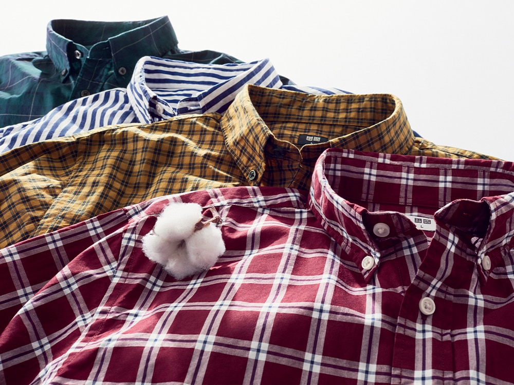 men extra fine cotton long-sleeve shirt