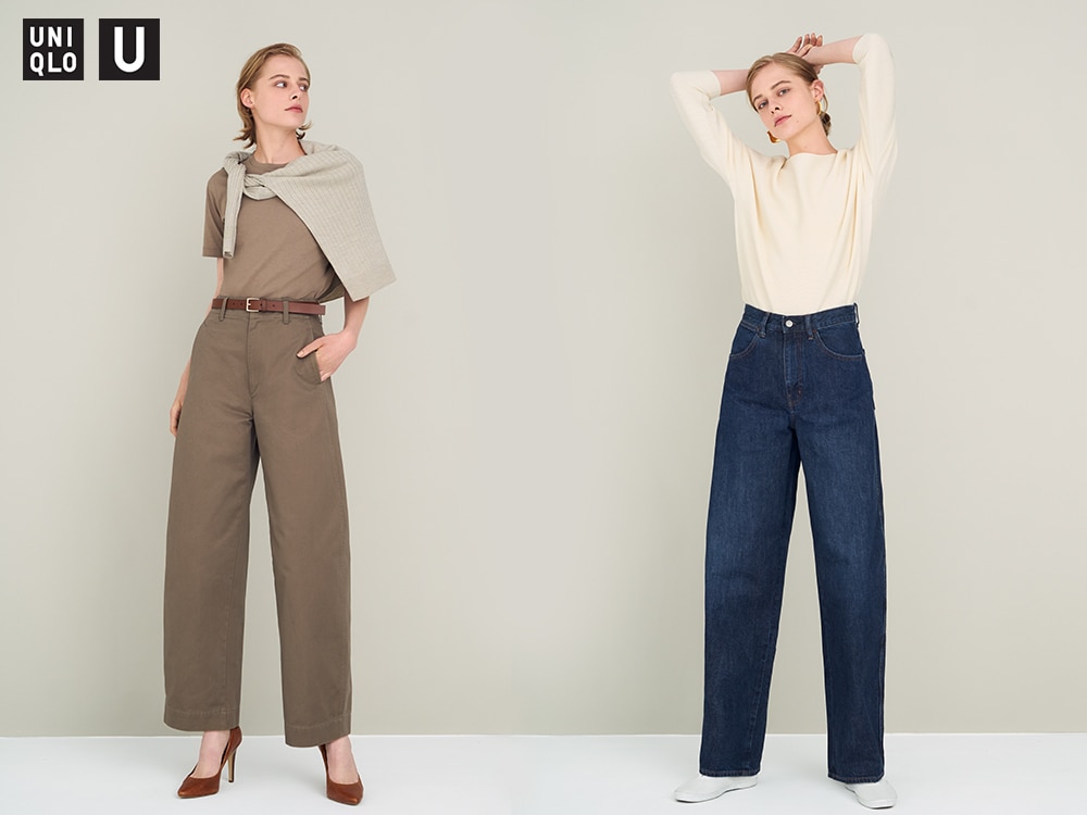 women u wide fit curved jeans