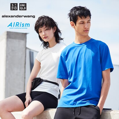 UNIQLO and alexanderwang AIRism T-Shirt