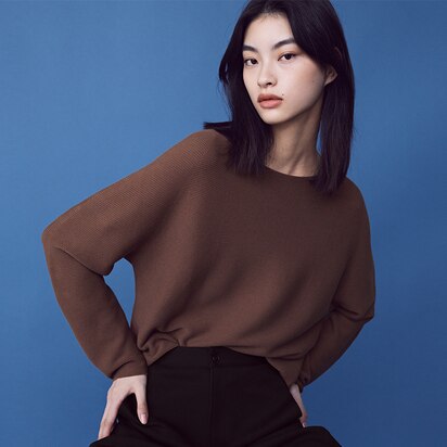 3D Cotton Volume Sweater