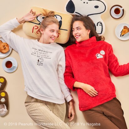 Peanuts x Yu Nagaba Fleece Sets
