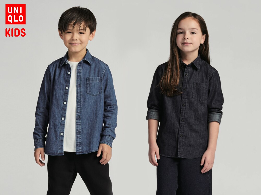 boys denim work shirt