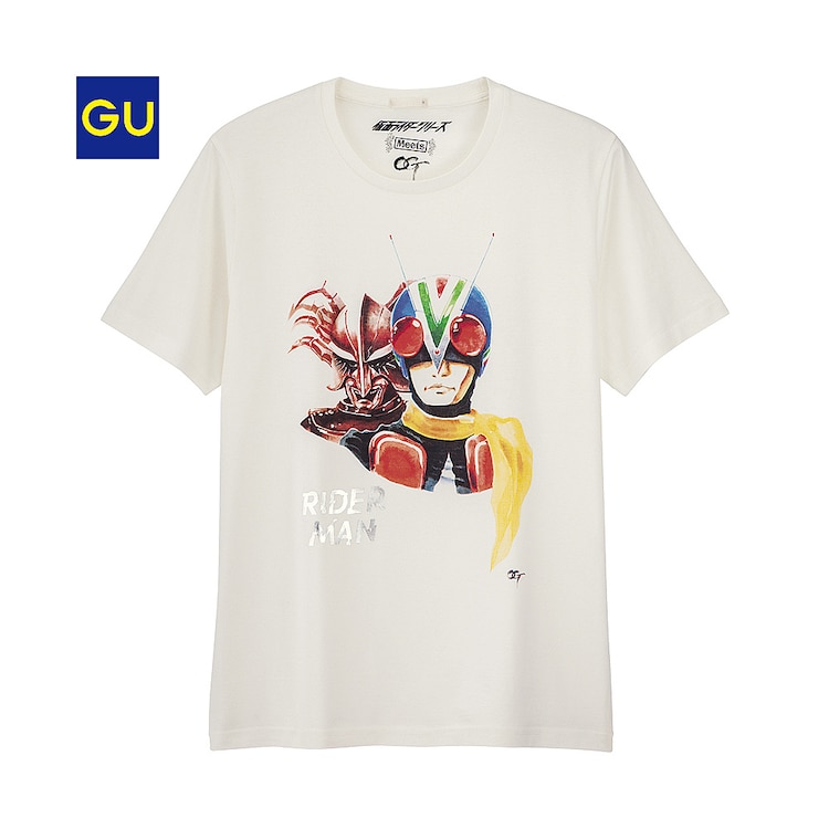 Gu公式 グラフィックｔ 仮面ライダー 半袖 ａ ファッション通販サイト