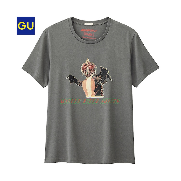 Gu公式 グラフィックｔ 仮面ライダー 半袖 ｈ ファッション通販サイト