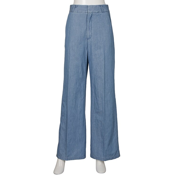 Gu公式 デニムワイドパンツｓｗ ファッション通販サイト