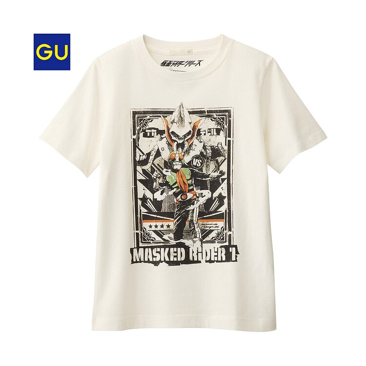 Gu公式 グラフィックｔ 仮面ライダー 半袖 ｃ ファッション通販サイト