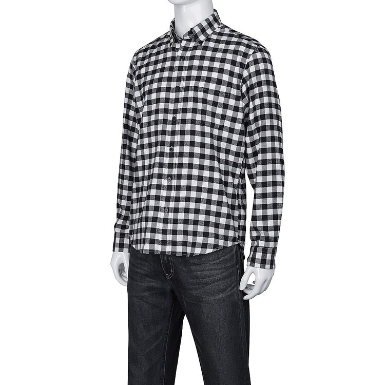 Gu公式 フランネルチェックシャツ 長袖 ａ ファッション通販サイト