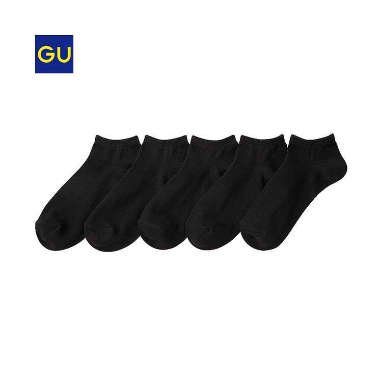無地ショートソックス ５足組 Gu ジーユー 公式通販オンラインストア