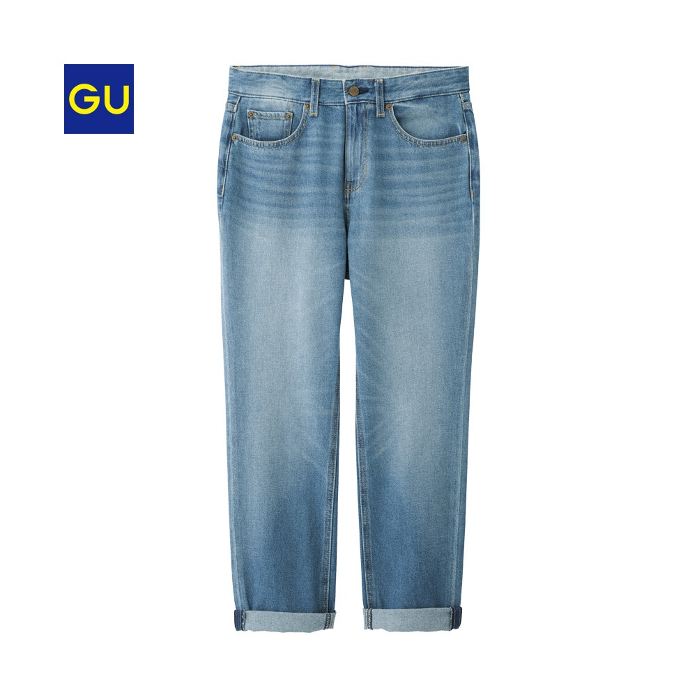 Gu公式 ボーイフレンドアンクルジーンズ ファッション通販サイト