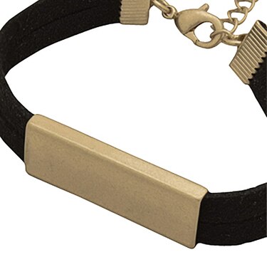 Gu公式 スエードタッチタッセルブレスレット ファッション通販サイト