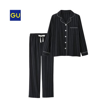 Gu公式 パジャマ ストライプ ファッション通販サイト