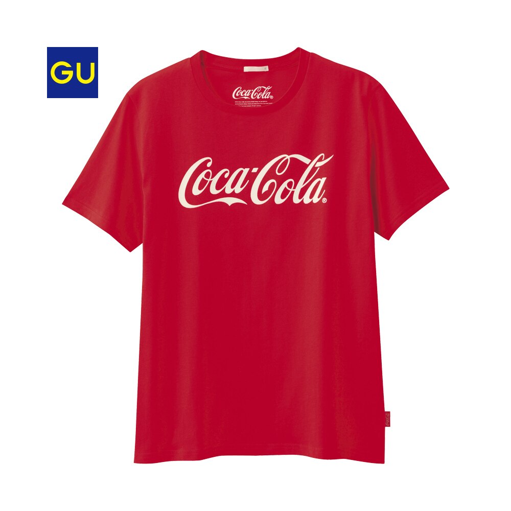 Gu公式 グラフィックt 半袖 コカ コーラ1 ファッション通販サイト