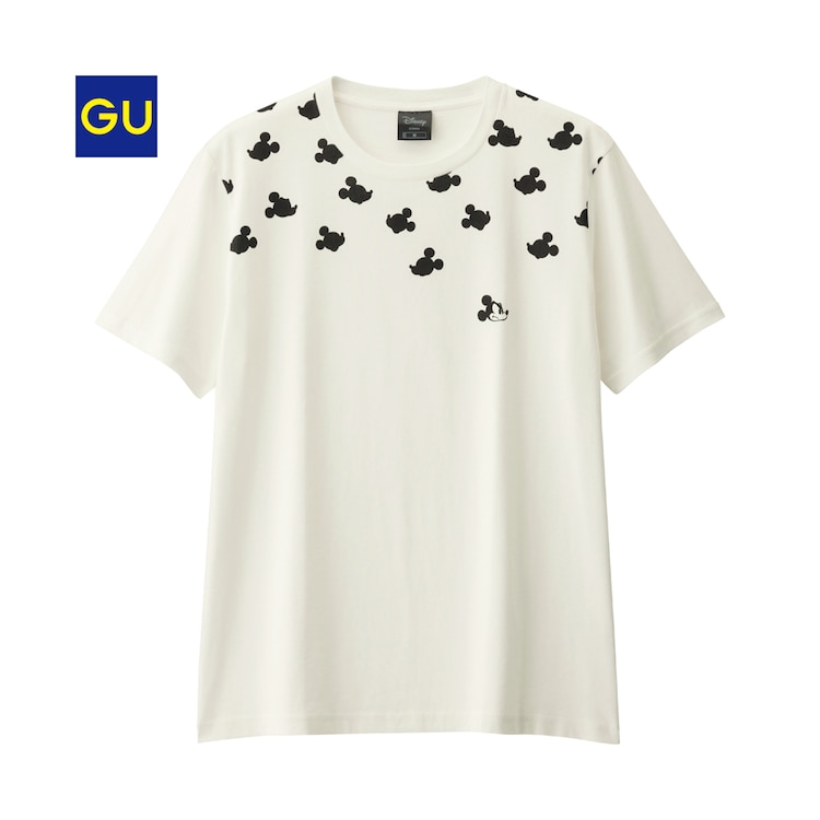 Gu公式 グラフィックｔ 半袖 ディズニーｅ ファッション通販サイト