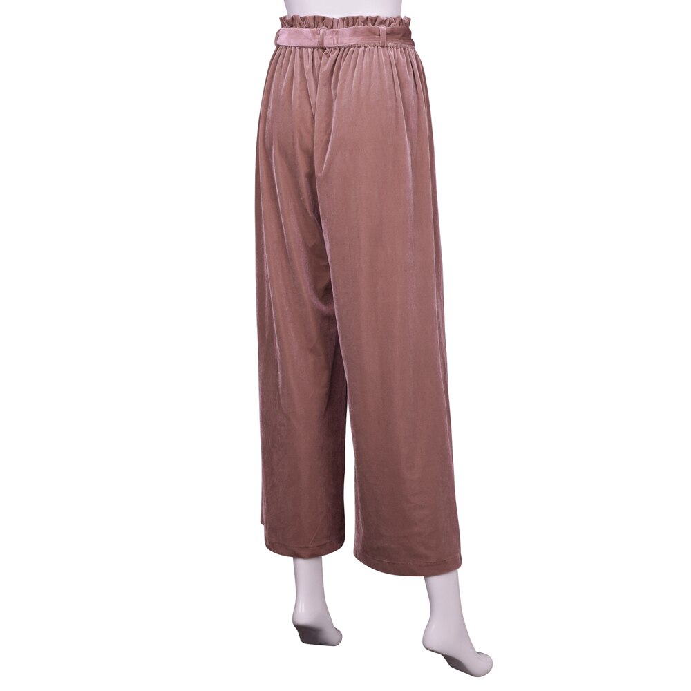 ベロアワイドパンツ Gu ジーユー 公式通販オンラインストア