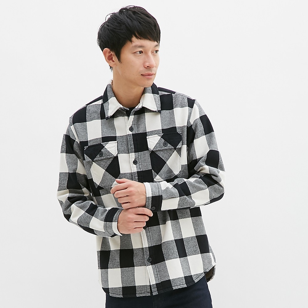 UNIQLOのオーバーシャツジャケット（ブロックチェック） | StyleHint