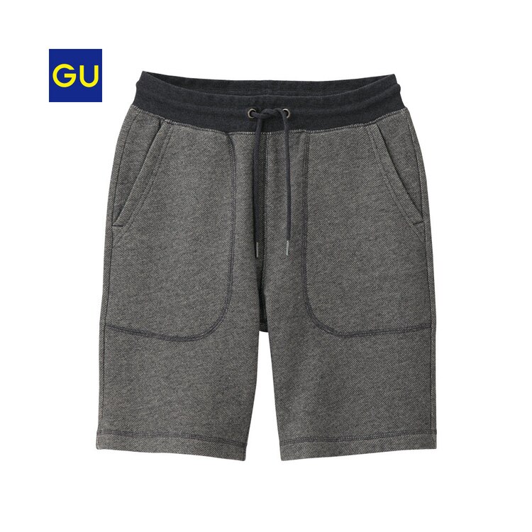 Gu公式 スウェットハーフパンツ コンビネーション ファッション通販サイト