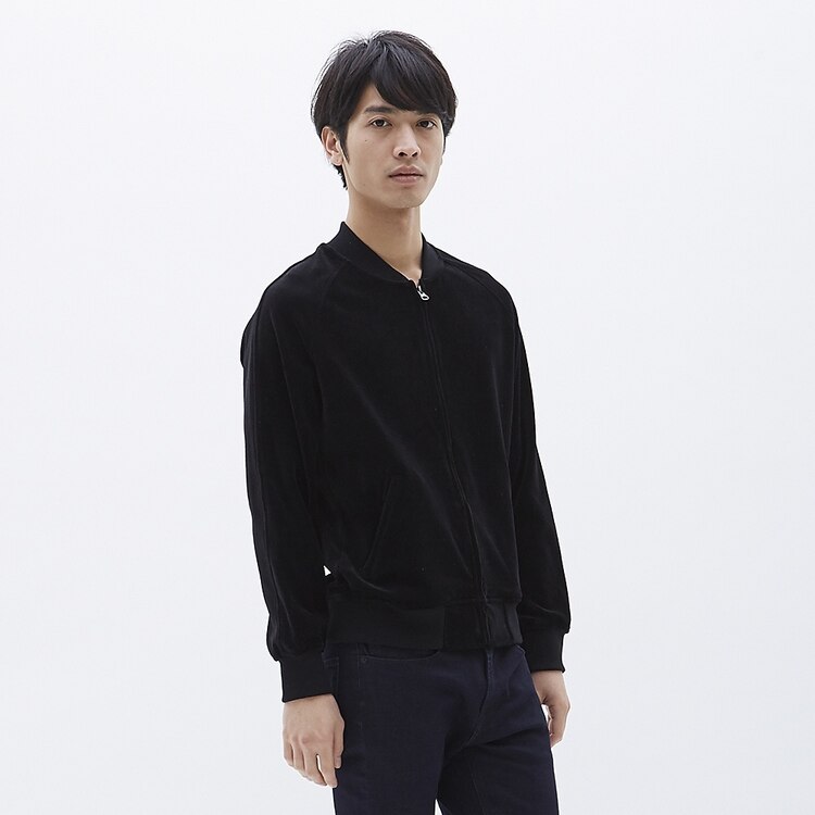 ベロアジャケット 長袖 Gu ジーユー 公式通販オンラインストア
