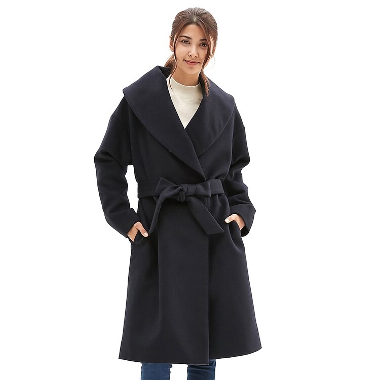 ウールブレンドビッグカラーコートｚ Gu ジーユー 公式通販オンラインストア