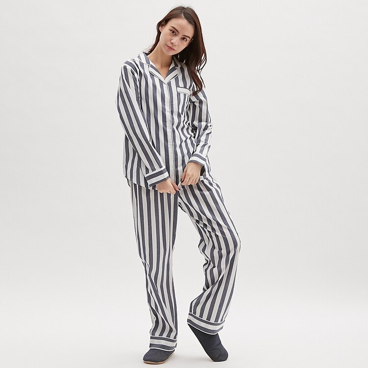 Gu公式 パジャマ ストライプ ファッション通販サイト
