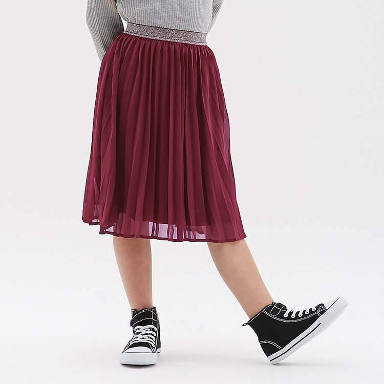 Girls シフォンプリーツスカート Gu ジーユー 公式通販オンラインストア