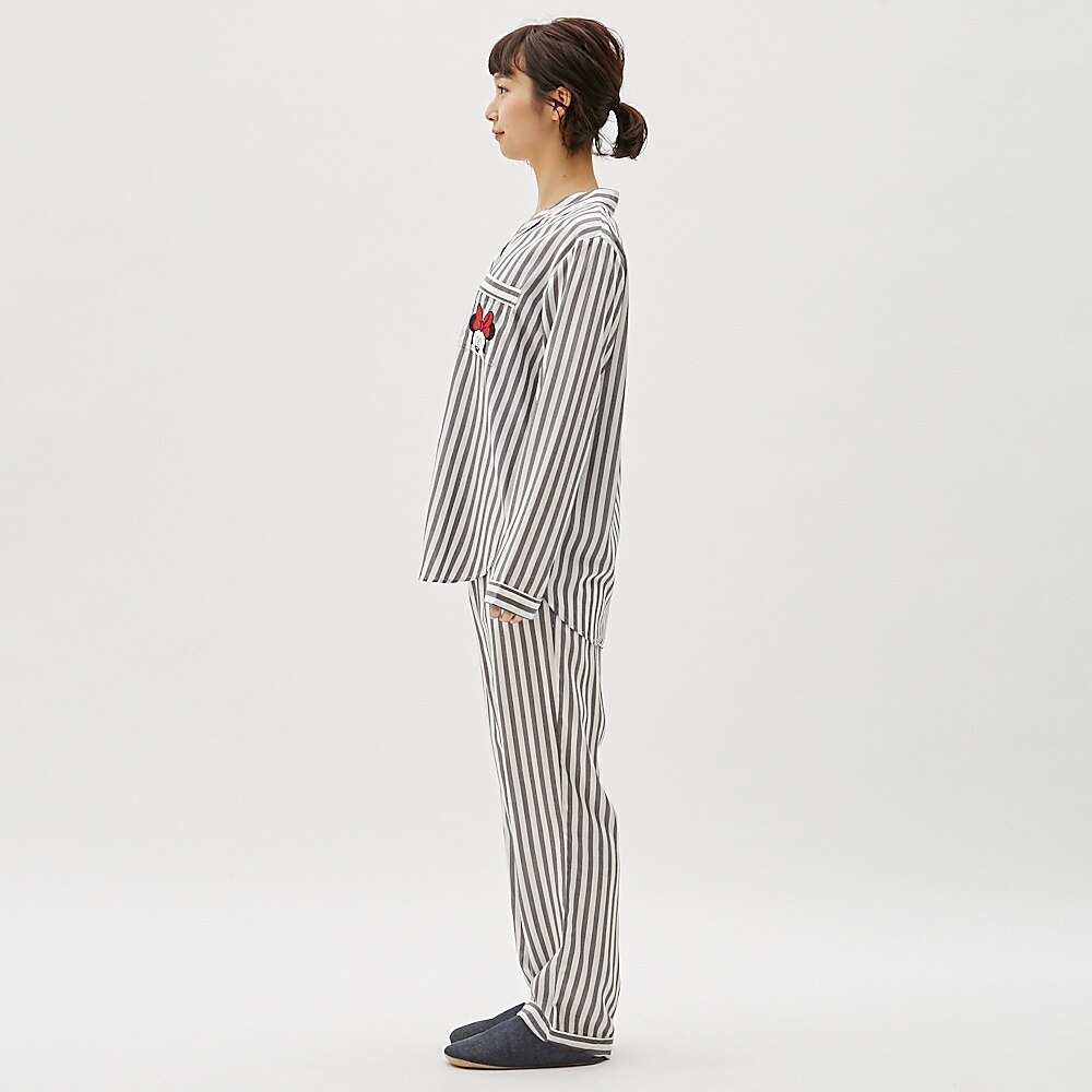 パジャマ ストライプ 長袖 ディズニー Gu ジーユー 公式通販オンラインストア