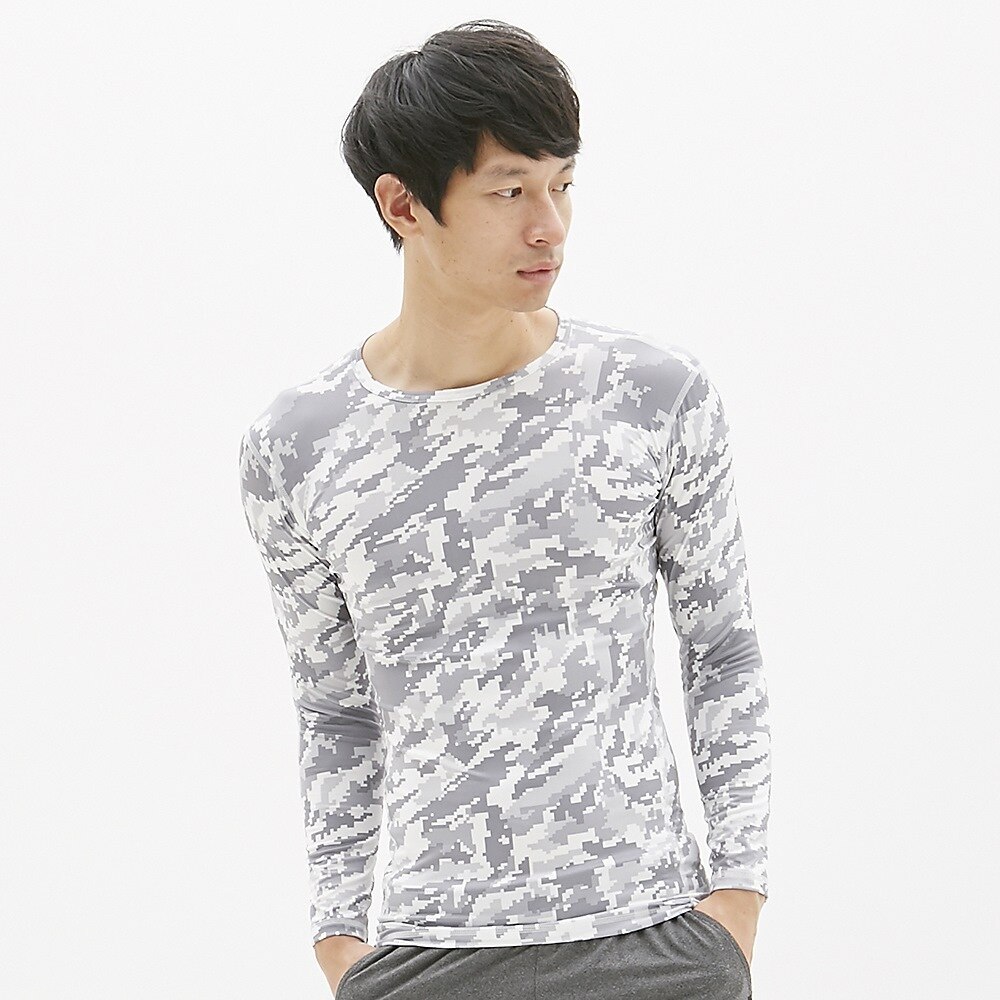 Gu公式 スポーツインナーｔ ９分丈 カモフラ ｇｓ ファッション通販サイト