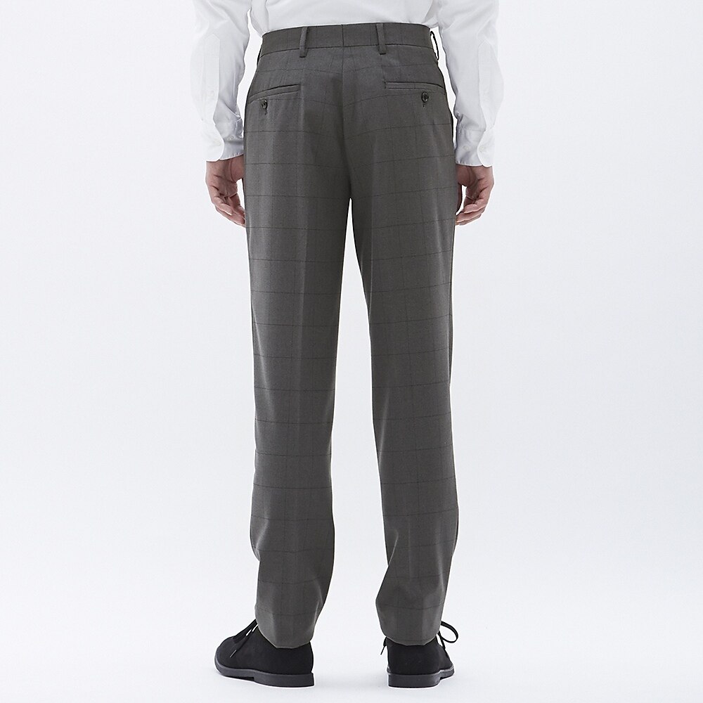 テーパードトラウザー チェック ｃｌ Gu ジーユー 公式通販オンラインストア