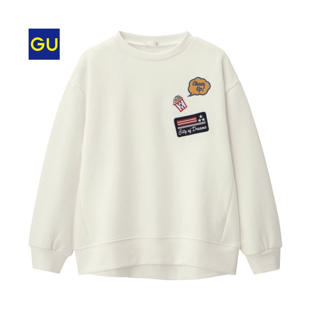 Guのgirls 裏起毛カットソーワンピース 長袖 Stylehint