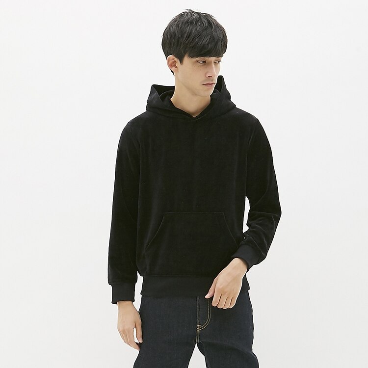 ベロアプルパーカ 長袖 Gu ジーユー 公式通販オンラインストア