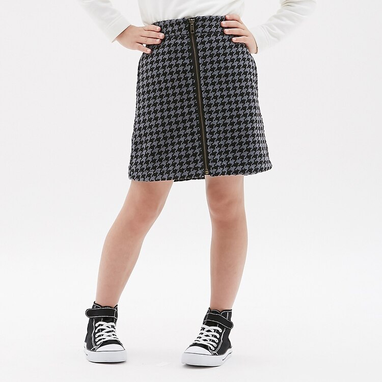 Girls フロントジップスカート チドリ Gu ジーユー 公式通販オンラインストア