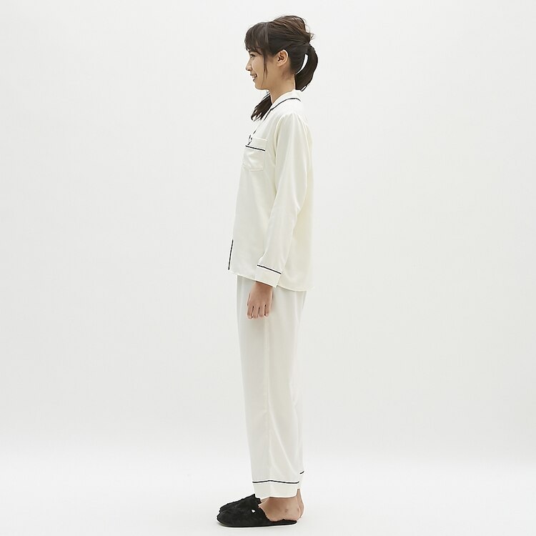 Gu公式 パジャマ 長袖 サテン ハローキティ ファッション通販サイト