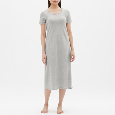 Gu公式 ブラフィールマキシワンピース 半袖 ファッション通販サイト