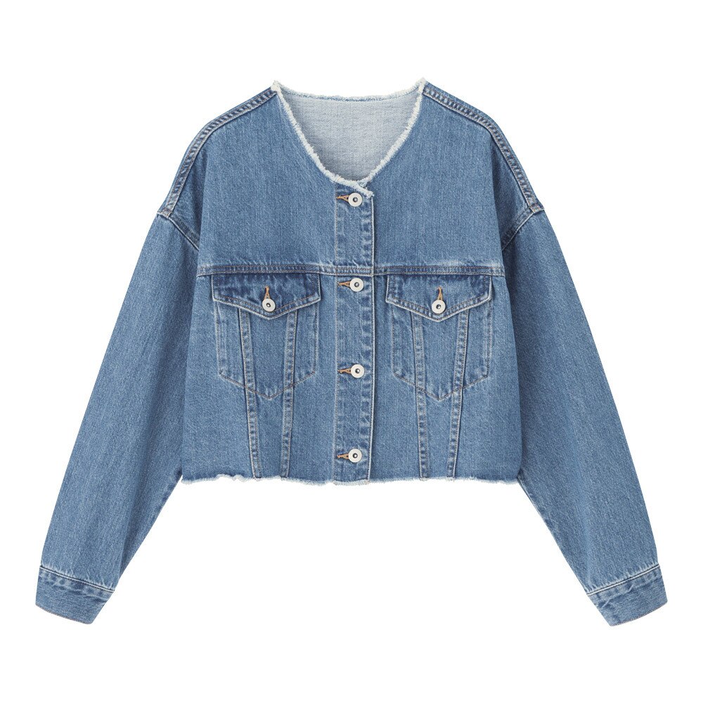 クラッシュデニムジャケットtr Gu ジーユー 公式通販オンラインストア