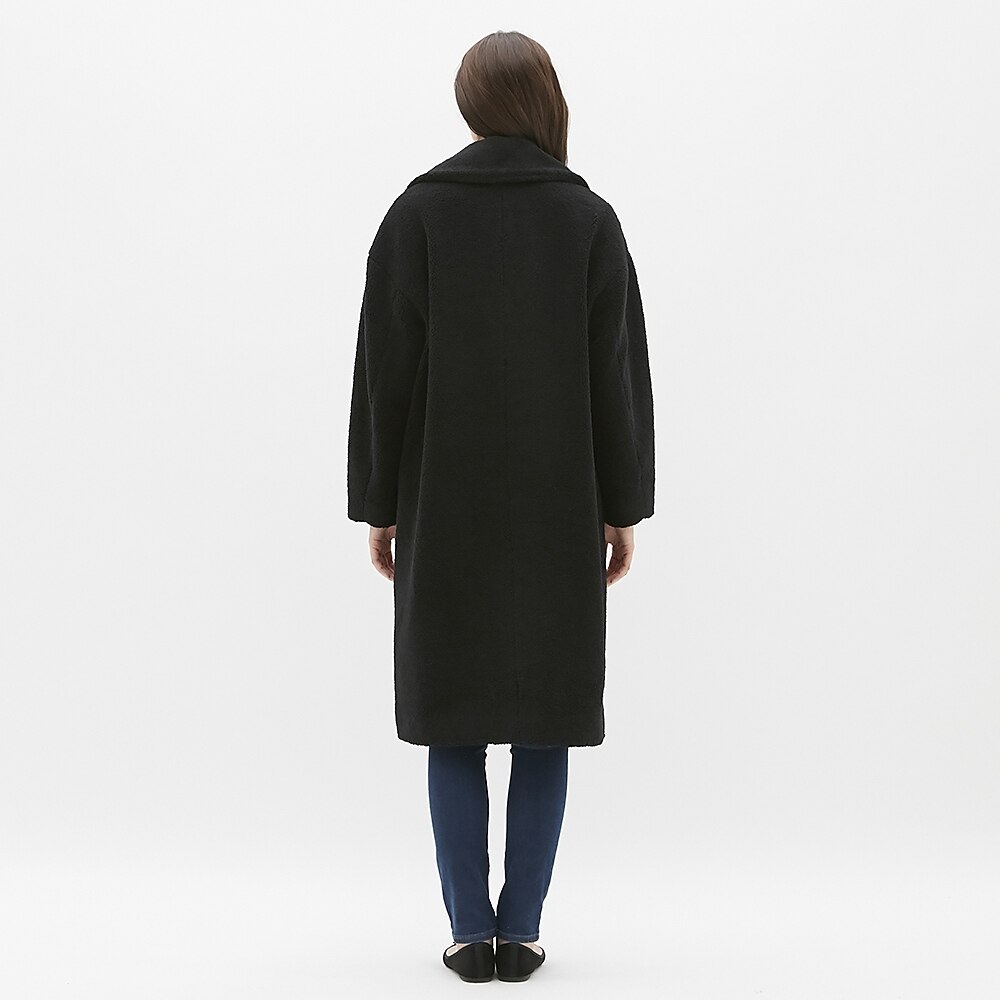 Gu公式 ボアチェスターコートcl ファッション通販サイト