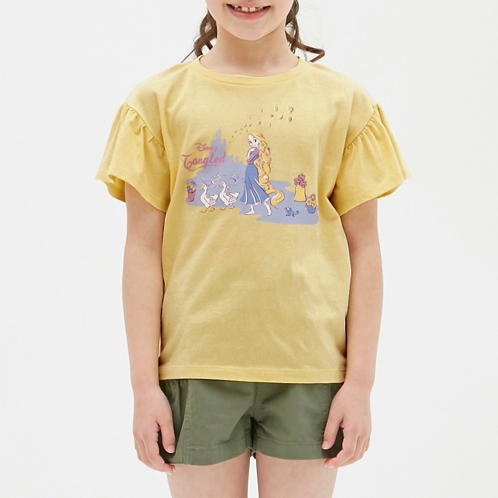 Guのgirlsグラフィックt 半袖 ディズニーb Stylehint