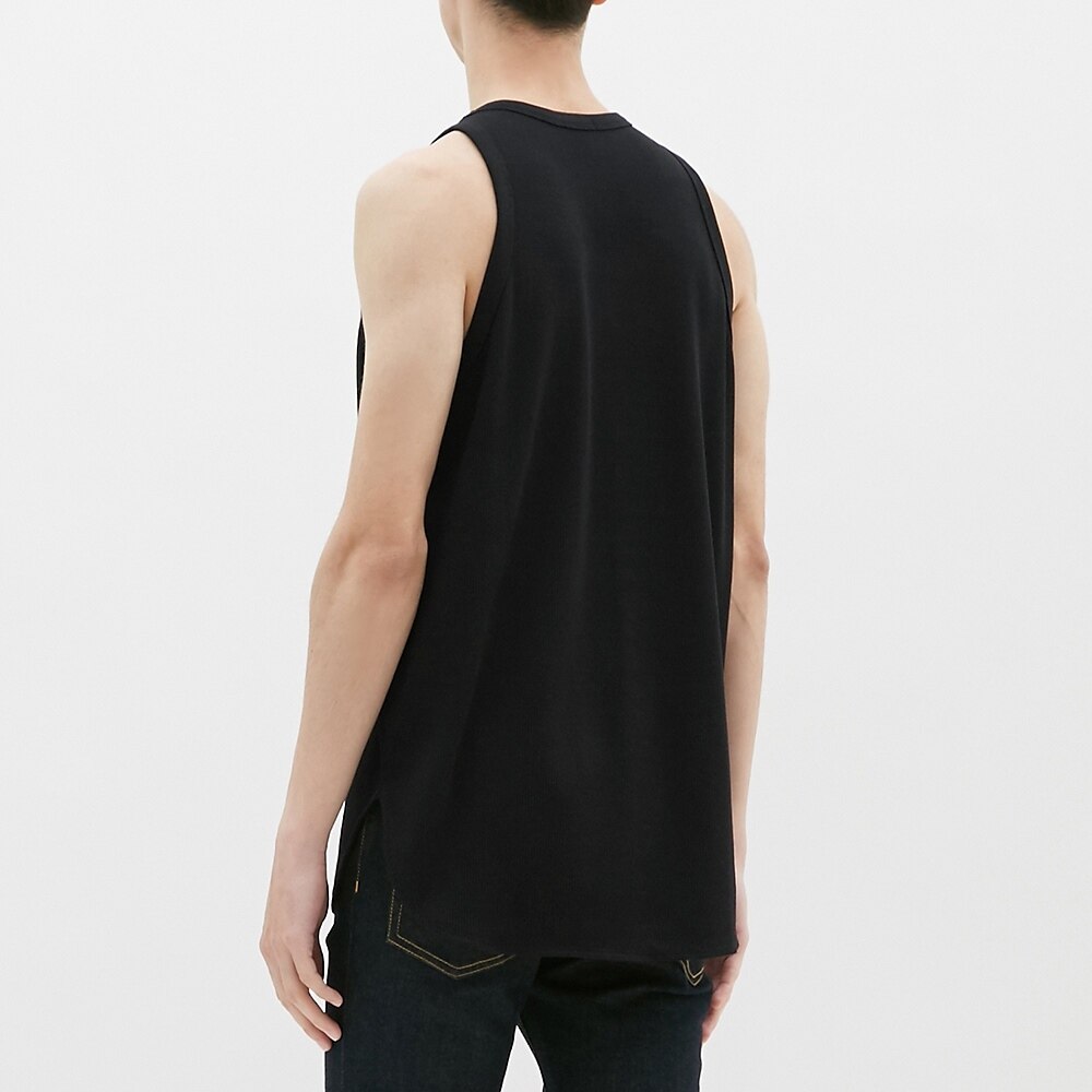 Gu公式 ワッフルロングタンクトップur ファッション通販サイト