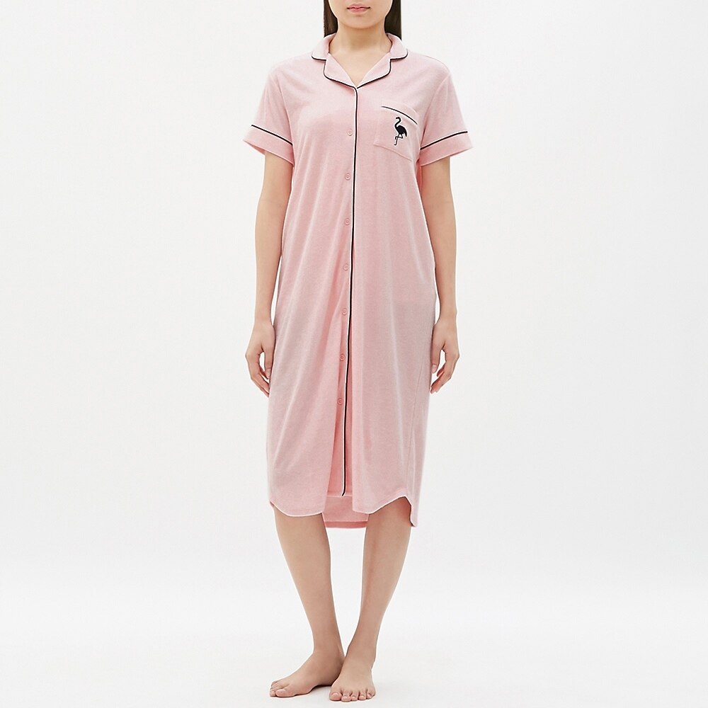 パイルパジャマワンピース 半袖 Gu ジーユー 公式通販オンラインストア