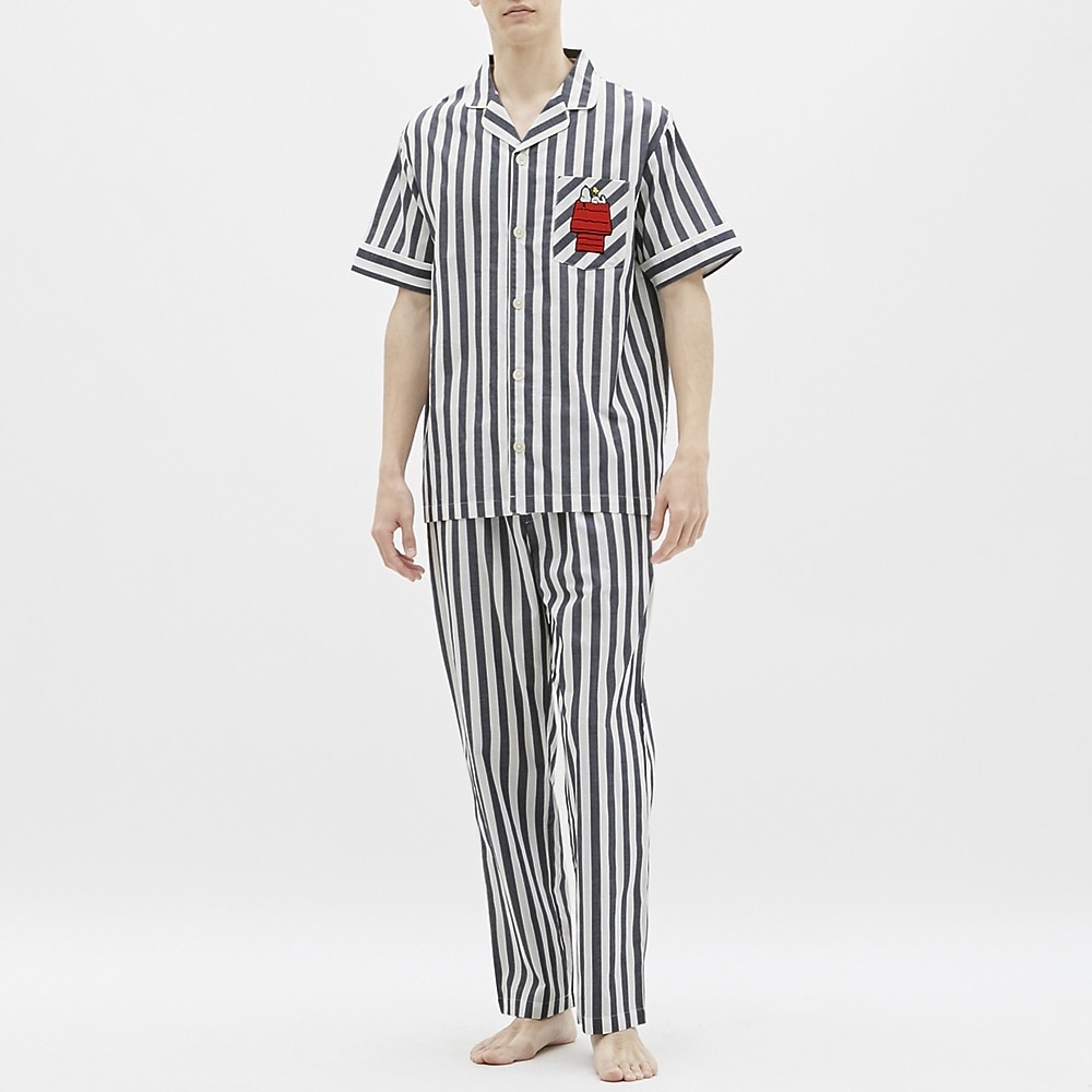 Gu公式 パジャマ 半袖 ピーナッツ1 ファッション通販サイト