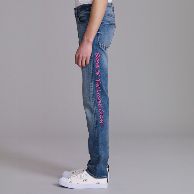 スリムテーパードジーンズ Kj Gu ジーユー 公式通販オンラインストア