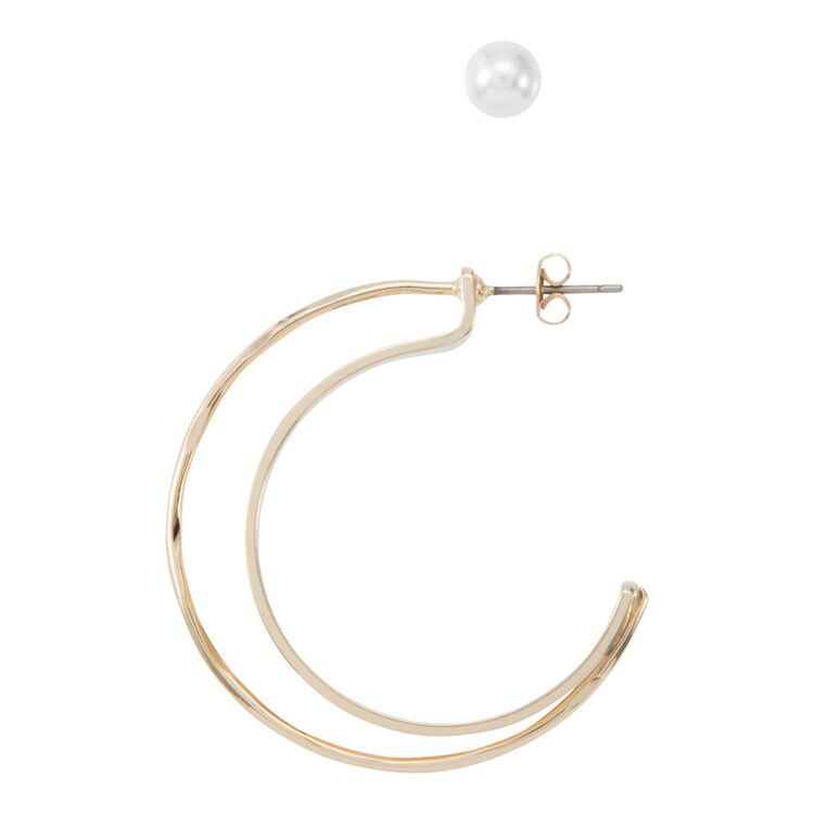 デザインメタルフープピアスセット Gu ジーユー 公式通販オンラインストア