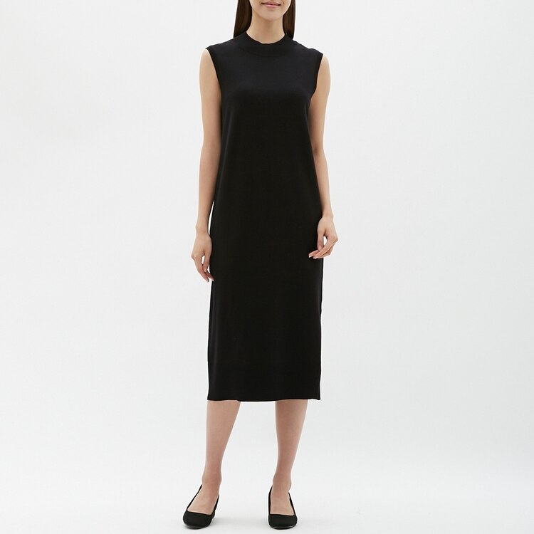 ハイネックニットワンピース ノースリーブ Z Gu ジーユー 公式通販オンラインストア