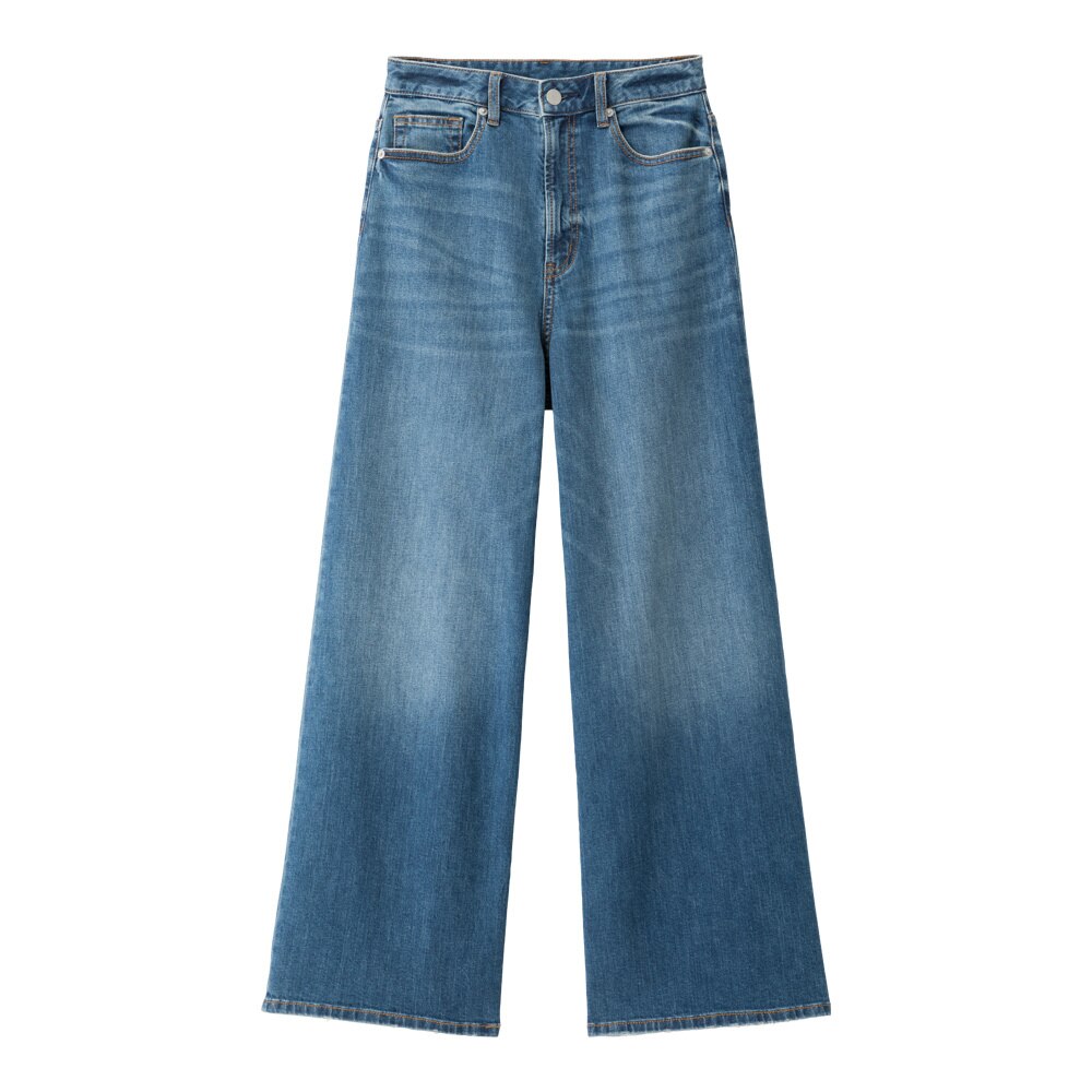 ハイウエストワイドジーンズjn Gu ジーユー 公式通販オンラインストア