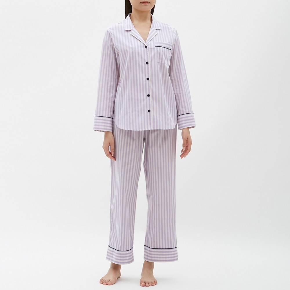 Guのパジャマ 長袖 ストライプ Stylehint
