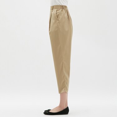 Gu公式 イージーサテンテーパードアンクルパンツ ファッション通販サイト Gu公式 イージーサテンテーパードアンクルパンツ ファッション通販サイト