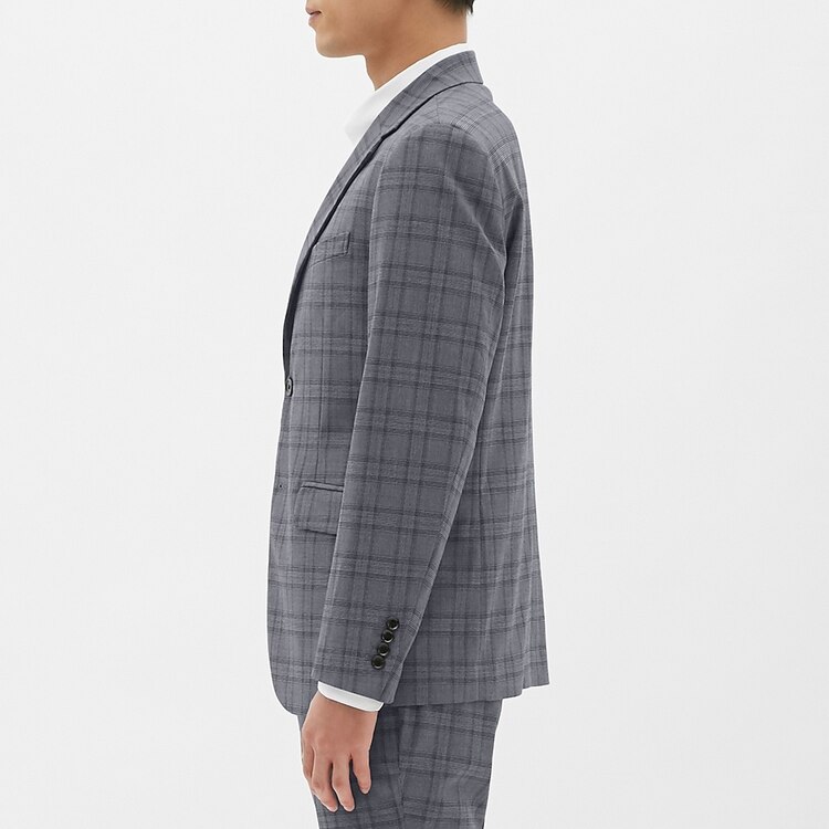 テーラードジャケット チェック Cl Gu ジーユー 公式通販オンラインストア