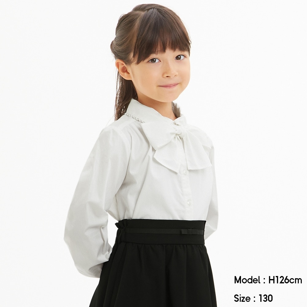 （GU）GIRLSブラウス(長袖)CLのサムネイル