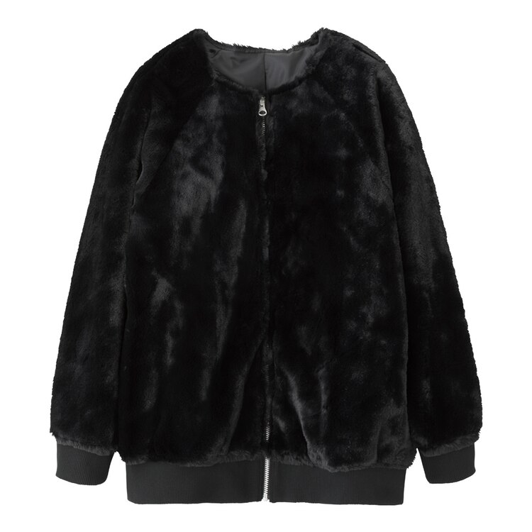 フェイクファーリブブルゾンwm Gu ジーユー 公式通販オンラインストア